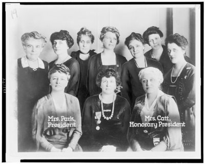 The founding members of the League of Women Voters